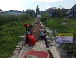 Masyarakat Sambut Baik, Proyek Pembangunan Pavingisasi Jalan Desa Kalipecabean