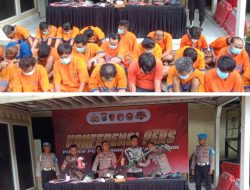 Polres Pelabuhan Tanjung Perak Target Operasi Pekat Semeru 2025 Serta 3C, Amankan 37 Tersangka