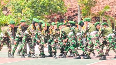 TNI Cilik Binaan Kodim Bojonegoro Raih Juara Lomba LKBB Tingkat SD/MI se-Jawa Timur