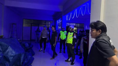 Polres Pasuruan Gelar Patroli Gabungan, Temukan Sajam dan Sisa Miras di Tempat Hiburan Malam