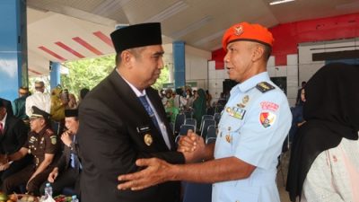 Kadispotdirga Hadiri Upacara Peringatan Hari Pendidikan Nasional Di Kabupaten Maros