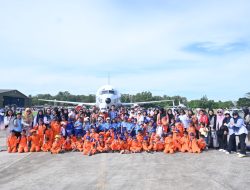 Ribuan Siswa Antusias Ikuti Kunjungan Kedirgantaraan di Lanud Sultan Hasanuddin