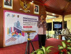 Pencanangan Program Desa Cinta Statistik di Desa Merkawang, Kepala BPS Tuban: Entry Data Cukup Sekali