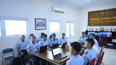 Tingkatkan Kompetensi Operator Logistik, Lanud Sultan Hasanuddin Gelar Pelatihan Simtelogau