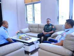 Danlanud Sultan Hasanuddin Terima Kunjungan Kaotmilti IV Makassar