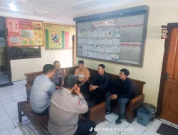 Ketua PSHT Ranting Soko bersama Polsek Soko Giat Rapat Koordinasi Persiapan Bulan Soro
