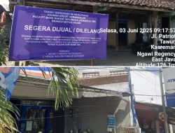 Gara – gara Pasang Banner Lelang Tanpa Ijin Pemilik Rumah, Bank BRI Unit Pasar Besar Ngawi di Polisikan Nasabah