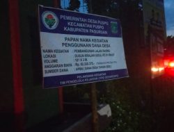 Pemerintah Desa Puspo Bangun Jalan Paving di Dusun Krajan kidul, Tingkatkan Mobilitas dan Perekonomian Warga