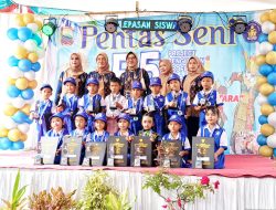 “PAUD KB AZZAHRA Sukajaya Gelar Pentas Seni 5 P, Siswa/i Tampilkan Kreativitas dan Bakat”