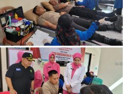 Peringati Hari Bhayangkara ke-79, Polresta Banyuwangi Gelar Donor Darah hingga Vaksin Influenza