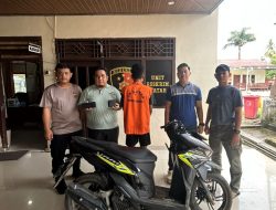 ” Polsek Natar Ungkap Kasus Curat Motor, Seorang Remaja Ditangkap “