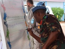 Perangi Polusi Plastik, Minusca Gelar Aksi Nyata