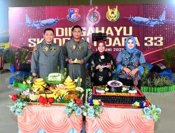 Danlanud Sultan Hasanuddin Pimpin Apel Khusus Peringatan HUT Ke-6 Skadron Udara 33