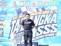 Jelang Hari Bhakti TNI AU Ke-78, Danlanud Sultan Hasanuddin Buka Kejuaraan Dragrace Kejurprov Putaran 2