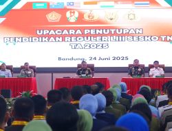 TNI Cetak Kader Strategis Hadapi Ancaman Nyata dan Konflik Global