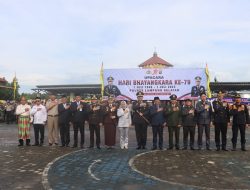 Polres Lampung Selatan Peringati Hari Bhayangkara ke-79, Puluhan Tokoh dan Personel Terima Penghargaan