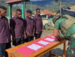 Empat Mantan Anggota OPM Berikrar Setia Kembali ke Pangkuan Ibu Pertiwi