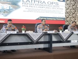 Polres Lampung Selatan Gelar Patuh Krakatau 2025, Siap Lindungi Masyarakat dari Ancaman Laka dan Pelanggaran