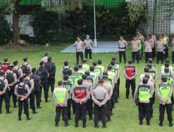 Kolaborasi Polisi dan TNI Amankan Pengesahan Warga Baru Perguruan Silat di Blitar
