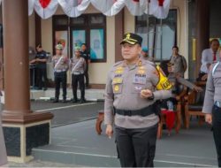 Kapolres Blitar Pimpin Apel Gelar Operasi Patuh Seneru 2025, Tegaskan Komitmen Tertib Berlalu Lintas