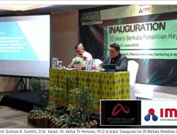 Terapi Nanobubbles IMI-RAHO Club di Inaugurasi ke-30 Berkala Penelitian Hayati