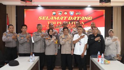 Tingkatkan Kualitas Layanan, Puslitbang Polri Evaluasi Kendaraan Dinas di Polres Pelabuhan Tanjung Perak