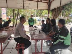 Operasi Patuh Semeru 2025 Polres Ngawi Ngopi Bareng Komunitas Ojol Beri Edukasi Kamseltibcarlantas