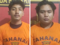 Dua Bandit Curanmor Ditangkap Polisi Setelah Dicurigai Dorong Motor