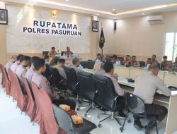 Tim Puslitbang Polri Tinjau Kendaraan Dinas Operasional di Polres Pasuruan