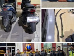 8 Pemuda Hendak Tawuran Diamankan Patroli Jogoboyo, Polisi Sita Senjata Tajam