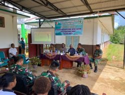 Kolaborasi Lintas Sektor, Satgas 126/KC Fokus Tingkatkan Kesehatan di Ninati