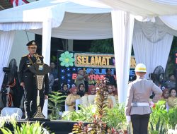 Danlanud Sultan Hasanuddin Hadiri Upacara Peringatan HUT Bhayangkara ke-79