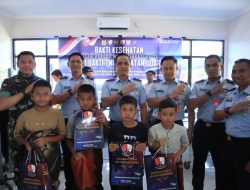 Danlanud Sultan Hasanuddin Donor Darah Pada Kegiatan Bakti Kesehatan Jelang Peringatan Hari Bakti Ke-78 TNI AU