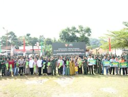 Danpusterad: Gotong Royong Menjadi Bukti Nyata Kebersamaan Sebagai Wujud Manunggal TNI-Rakyat