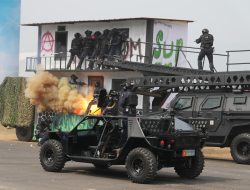 Panglima TNI dan Menhan RI Tinjau Geladi Bersih Upacara Gelar Pasukan Operasional dan Kehormatan Militer