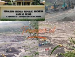 Diduga Ada Permainan Hukum, Tambang Diduga Ilegal di Gandusari Blitar Usai di Grebek Mabes Polri Beraktivitas Kembali