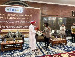 Polwan Polres Pasuruan Berikan Edukasi Keselamatan dan Pencegahan Kekerasan Asusila kepada Santri