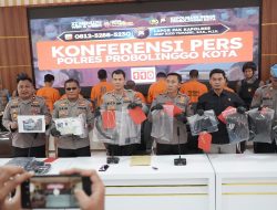 Polres Probolinggo Kota Amankan Tersangka Otak Perampokan di Kedopok