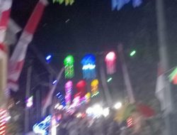 Meriahkan HUT RI ke-80, Warga Dusun Sumber Tumpuk Beji Hiasi Desa dengan Lampion Ubur-ubur