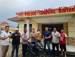 Tekab 308 Polsek Tanjung Bintang Tangkap Pelaku Curas Sepeda Motor di Merak