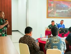 Kodim Bojonegoro Gelar Rakor Kesiapan Penutupan TMMD 125 di Desa Soko Temayang