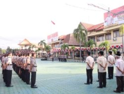 Khidmat dan lancar; Polresta Banyuwangi Gelar Upacara Hari Juang Polri, Momentum Renungan dan Pengabdian