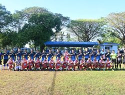 Laga Persahabatan, Lanud Sultan Hasanuddin dan Kosek II Gelar Pertandingan Sepak Bola