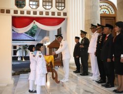 Bupati Tuban Apresiasi Paskibraka Yang Sukses Kibarkan Merah Putih di HUT KE-80 RI