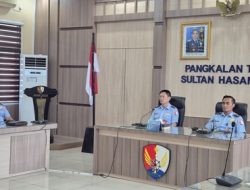 Taklimat Akhir Audit  Itkoopsudnas Perode II TA 2025 di Lanud Sultan Hasanuddin