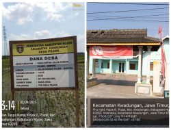 Pemdes Desa Pojok Bungkam, Proyek Rabat Beton Jalan Poros Desa Pojok – Genyol Diduga Jadi Ajang Korupsi