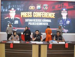 Polres Kediri Kota Amankan Lima Tersangka Pengeroyokan