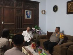 Kapolres Pasuruan Bersilaturahmi Tokoh Agama Minta Doa dan Memperkuat Stabilitas Kamtibmas