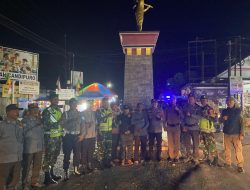 Polsek Candipuro Gelar Patroli Skala Besar Jaga Kamtibmas Malam Hari