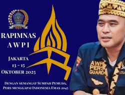 “Rapimnas AWPI 2025 di Jakarta, Fokus pada Profesionalisme dan Integritas Pers”